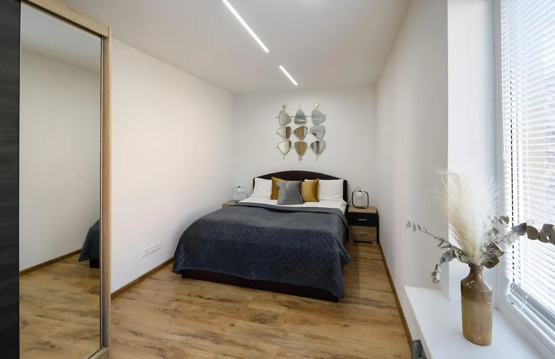 Brivibas Yard Apartment With Parking In City Center-1