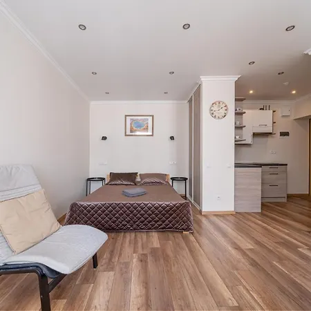 Top-Floor Studio With Courtyard View In Unesco Area, Murnieku Street Residence-3