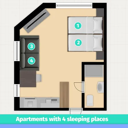 Rigacomfyapart Free Parking-3