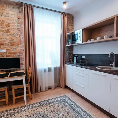 Stylish Latvian-Style Studio Apartment Near City Center, Parks, Cafés&Public Transit-2