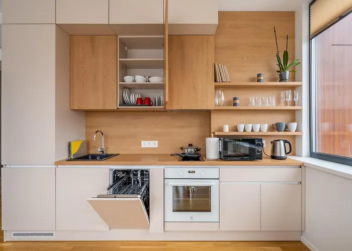 1-Bedroom Penthouse With Underground Parking Riga
